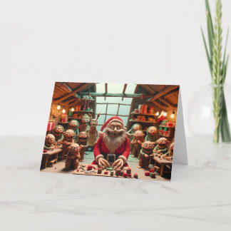 Twisted Helpers: En Mischievous Workshop Kort