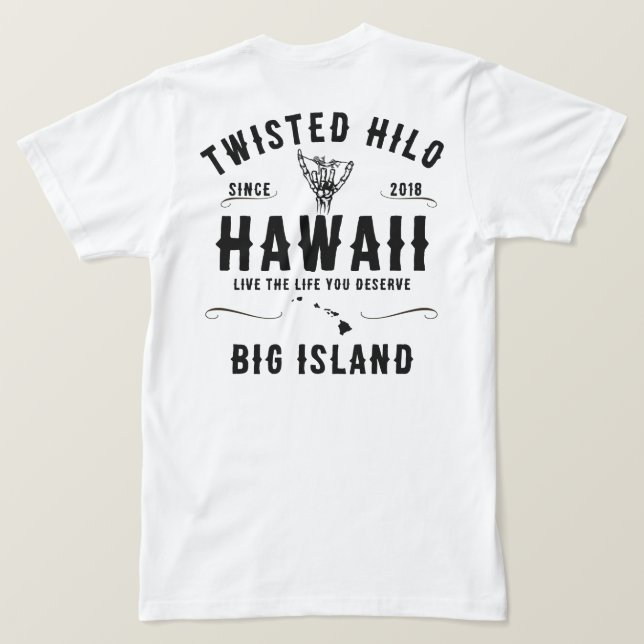 TWISTED HILO TSHIRT T SHIRT (Design baksida)