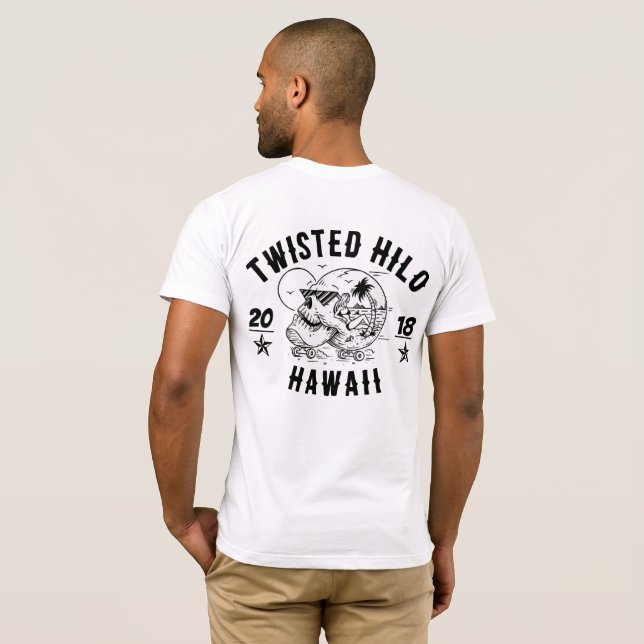 TWISTED HILO TSHIRT T SHIRT (Hel baksida)