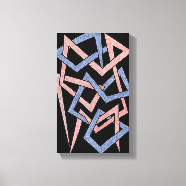 Twisted Hues Canvas (Framsida)