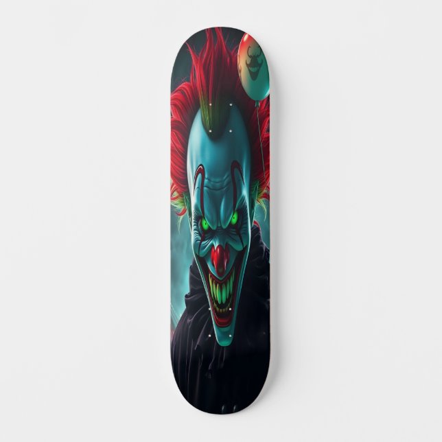 Twisted Jester Edition 1 Mini Skateboard Bräda 18,5 Cm (Framsida)