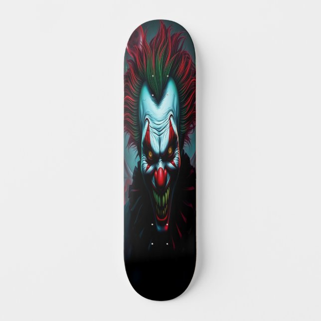 Twisted Jester Edition 2 Mini Skateboard Bräda 18,5 Cm (Framsida)