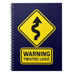 Twisted Logic Notebook Anteckningsbok