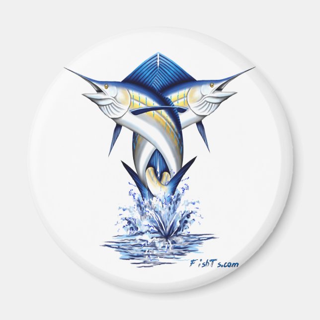 Twisted Marlins Jumping Magnet (Framsidan)