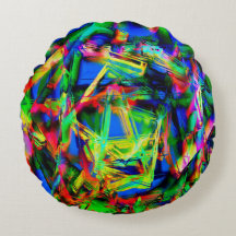 Twisted nedfläckad-fyrkanter, grönt-färgad brushst