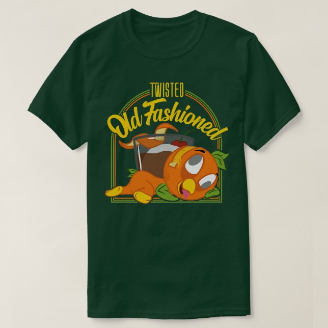 Twisted Old Fashioned TShirt T Shirt (Design framsida)