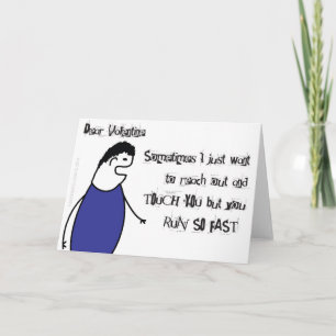Twisted Peel Quirky Valentines day-kort Helgkort