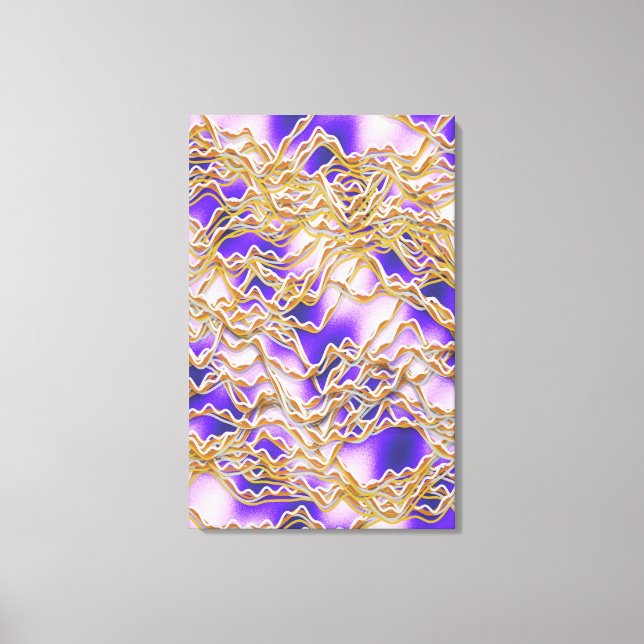 Twisted ropes pattern  canvastryck (Framsida)