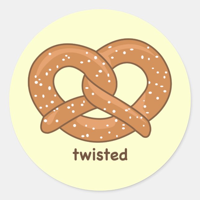 Twisted Runt Klistermärke (Framsida)