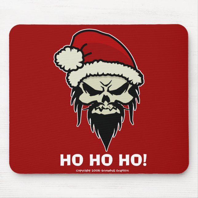 Twisted Santa Mousepad Musmatta (Framsidan)