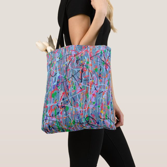 Twisted Sister Tote Bag Tygkasse (Närbild)