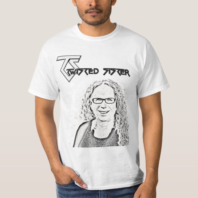 Twisted Sister Tshirt TS T Shirt (Framsida)