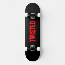Twisted Skateboard-design Mini Skateboard Bräda 18,5 Cm