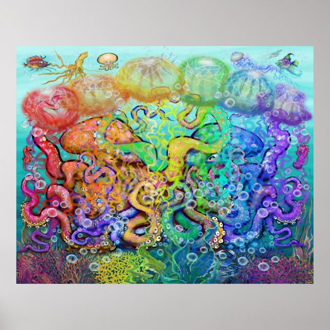 Twisted Tango of Tentacles Poster (Framsidan)