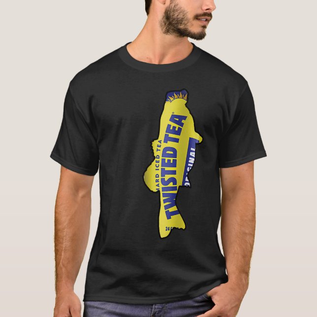 Twisted Tea Fisk T Shirt (Framsida)