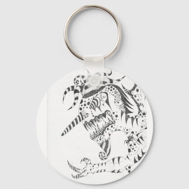 Twisted Tedd Keychain Nyckelring (Framsida)