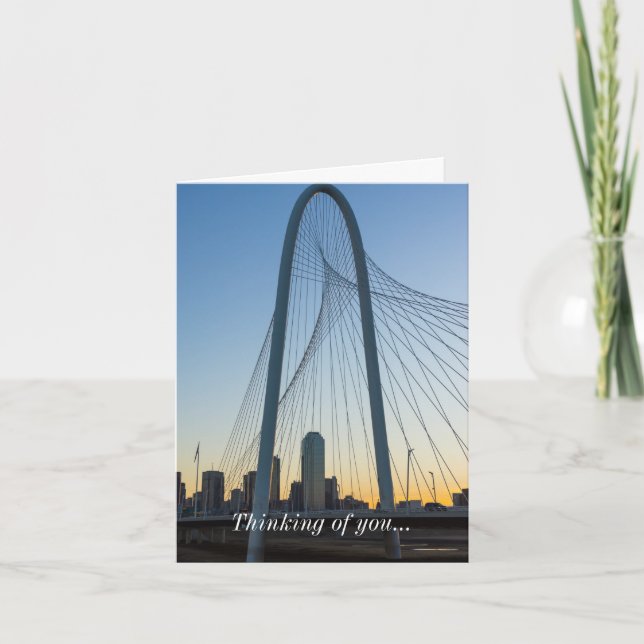 Twisted Texas Dawn Thinking Card Kort (Framsida)