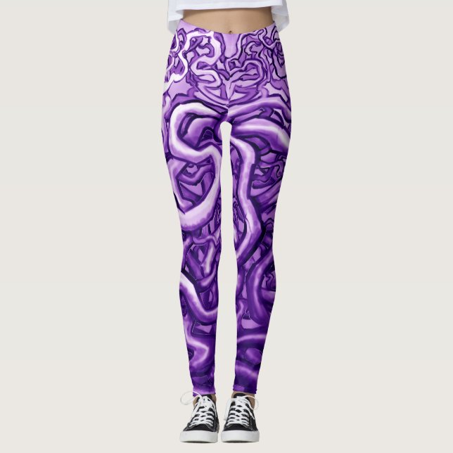 Twisted Vines Leggings (Framsida)
