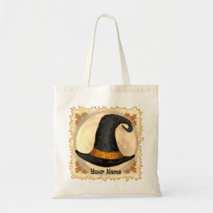 Twisted Witch Hat tote bags Tygkasse