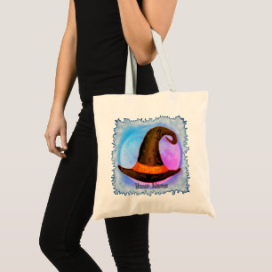 Twisted Witch Hat tote bags Tygkasse