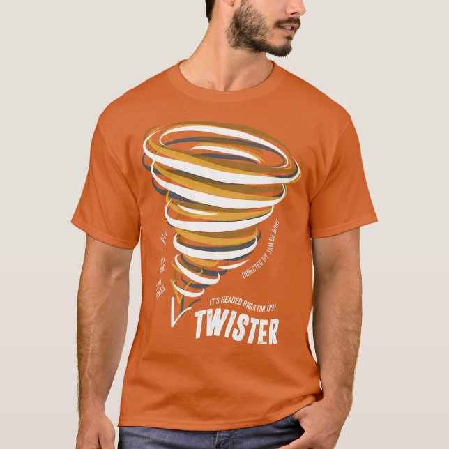 Twister Alternative Poster T Shirt (Framsida)