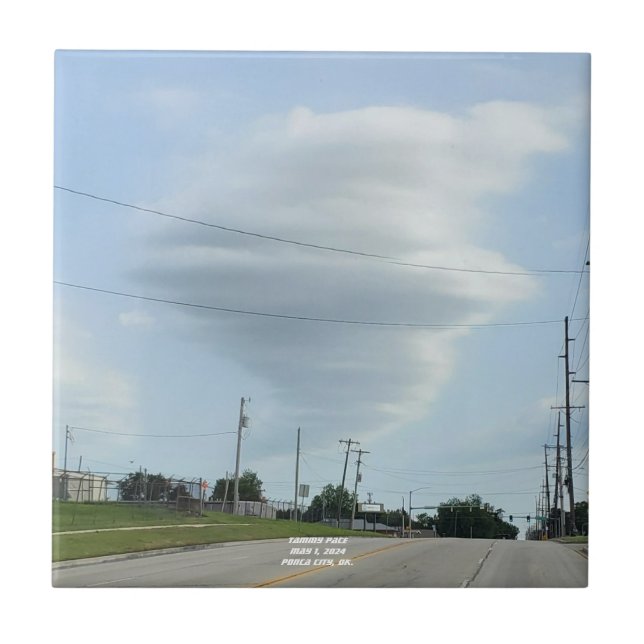 Twister Cloud Image Kakelplatta (Framsidan)