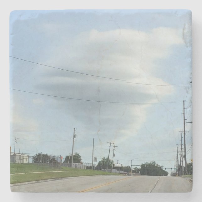 Twister-moln Stenunderlägg (Framsidan)