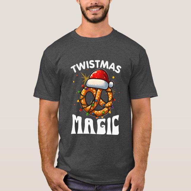 Twistmas magiska speciella julprygel t shirt (Framsida)