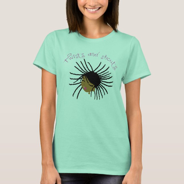 Twists and Shouts Women's Tee (Framsida)