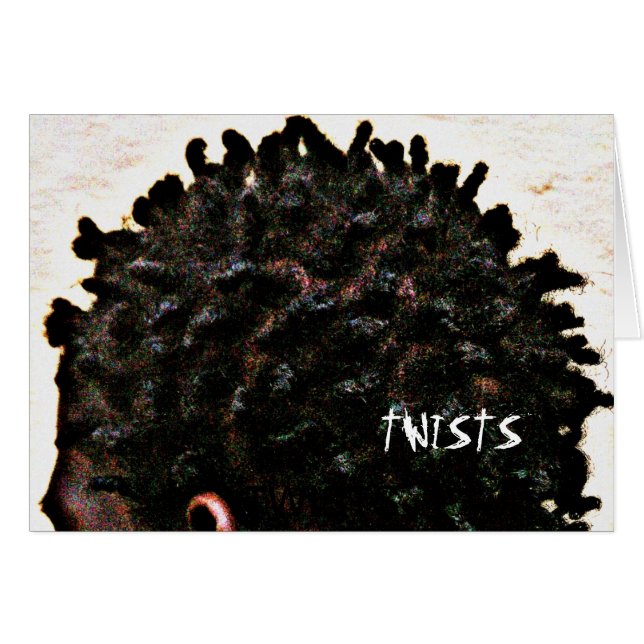 TWISTS HÄLSNINGSKORT (Framsidan Horizontal)