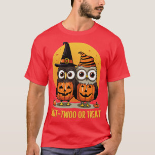 Twit Twoo eller Treat Halloween Uggla TShirt 1 T Shirt