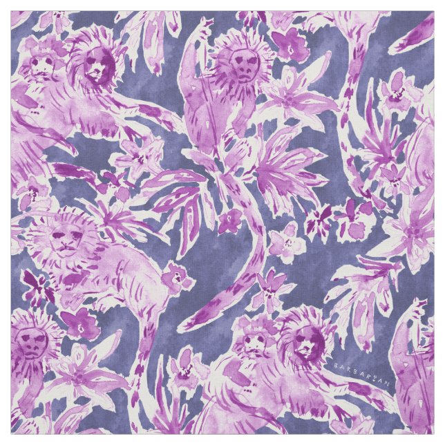 TWITCHY TAMARINS in Veri Peri Tyg (Provkarta)