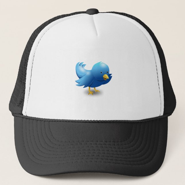 Twitter bird logo truckerkeps (Framsida)