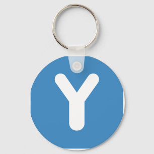Twitter Emoji Brev Y Nyckelring