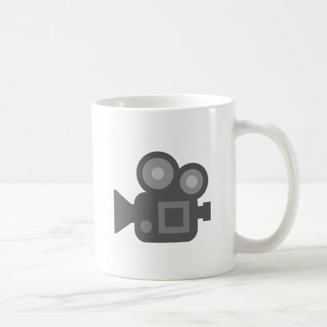 Twitter Emoji - Camera film making Kaffemugg (Höger)