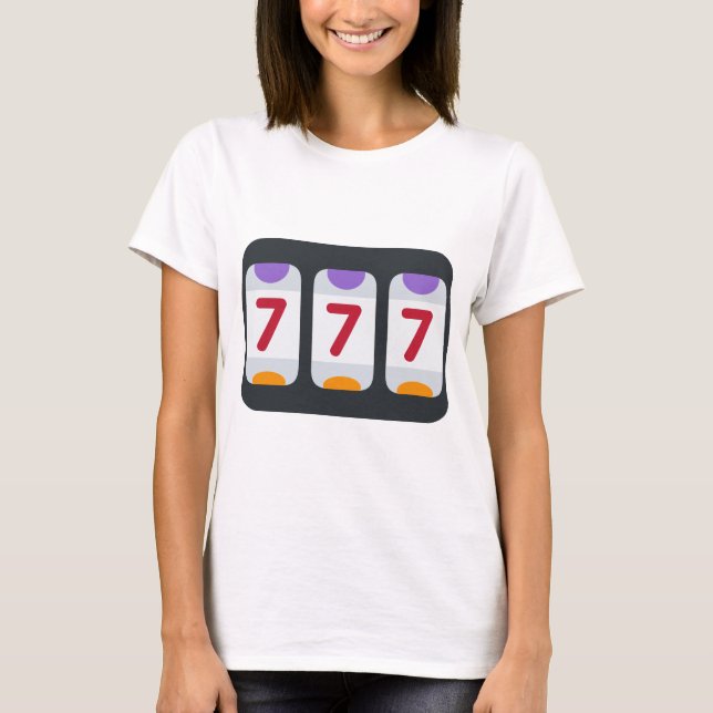 Twitter Emoji - Lucky 7 Tröja (Framsida)