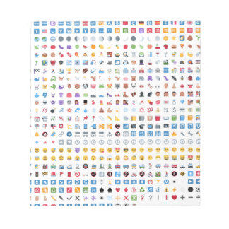 Twitter Emoji (Twemoji) Anteckningsblock