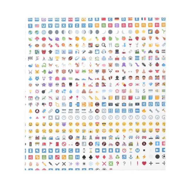 Twitter Emoji (Twemoji) Anteckningsblock (Framsida)