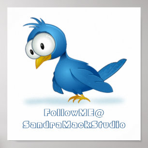 Twitter Följ mig @ din användare Namn Poster