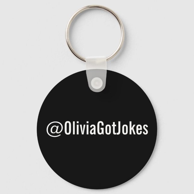 Twitter ID-nyckelring Nyckelring (Framsida)