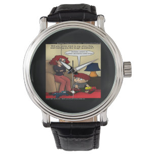 Twitter Moms Roligt Unisex Ur Armbandsur