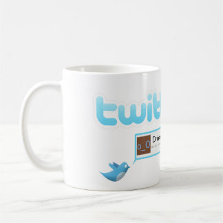 Twitter "som dricker tea ", kaffemugg