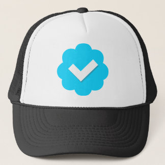 Twitter verifierat emblem keps