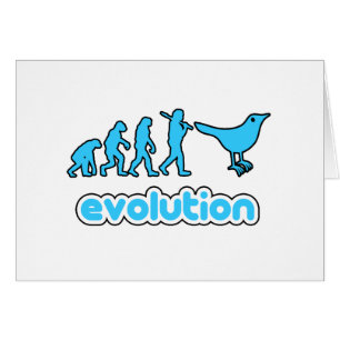 Twitterevolution Hälsningskort