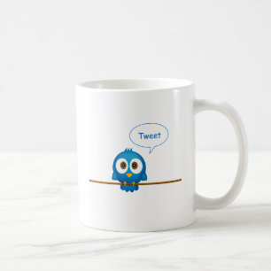 Twitterfågel Kaffemugg