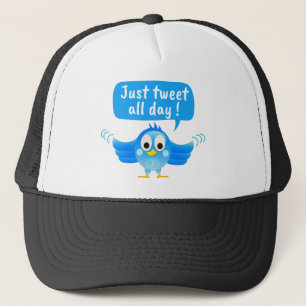 Twitterfågel Keps