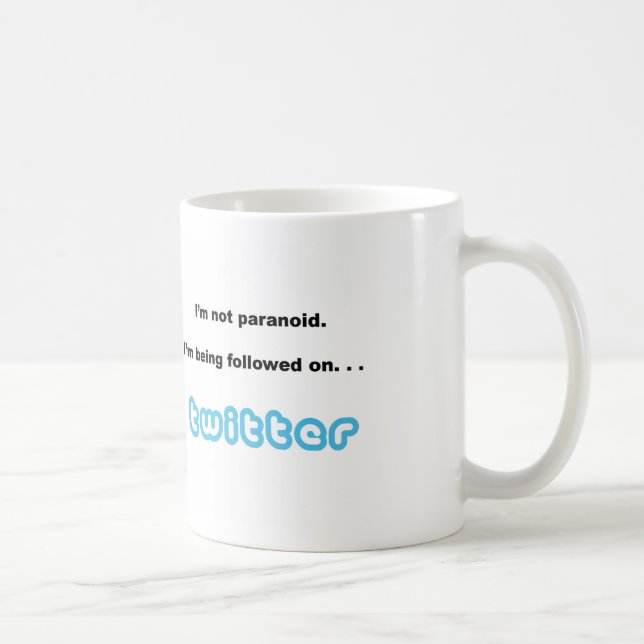 Twittermugg Kaffemugg (Höger)