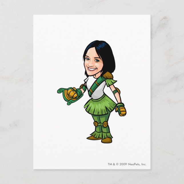 Twitterpate Mystoppöns personalspelare Vykort (Framsida)