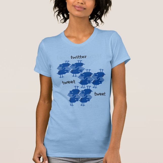 twittertweet-tweet t-shirt (Framsida)