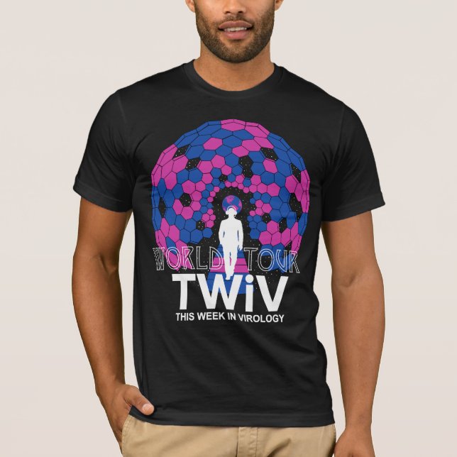TWiV 2019 World Tour T Shirt (Framsida)